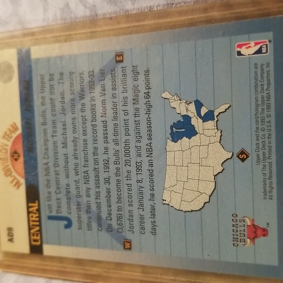 Michael Jordan #23  Upper deck basketball cards - Picture 4 of 6